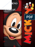 1-Cuaderno de Tareas Mickey