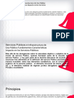 SESION 7 - Servicios Públicos e Infraestructura de Uso Público Fundamentos, Principios.