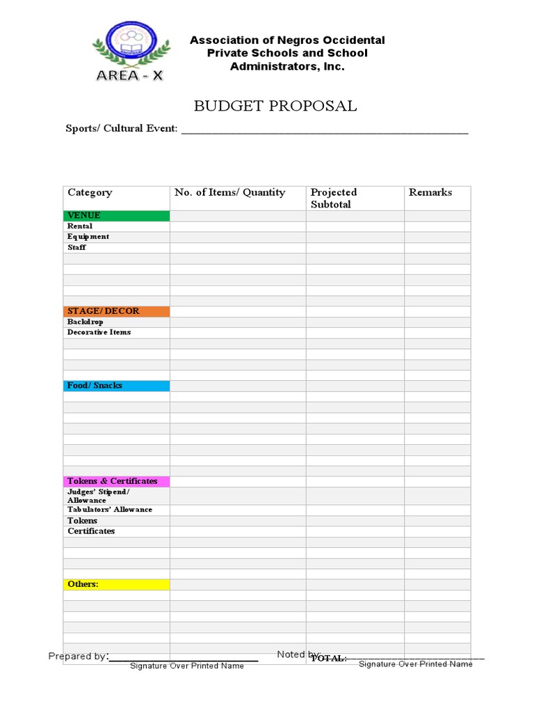 Budget Proposal PDF