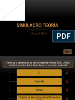 SIMULACRO TEORÍA Word