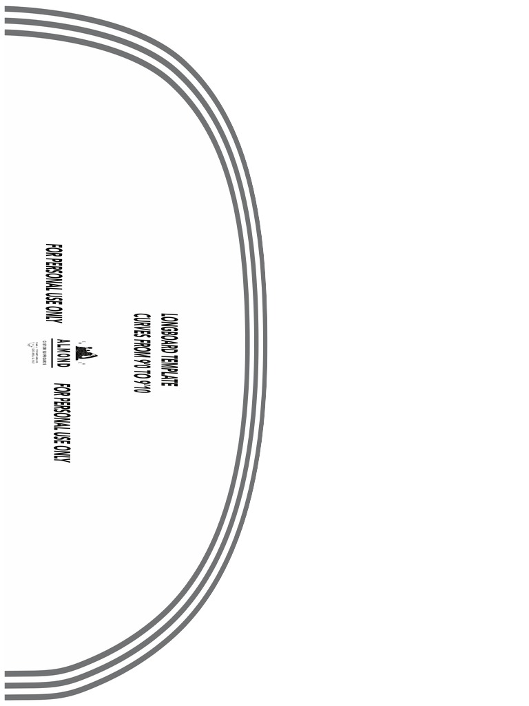 almond_longboard_template_printable PDF