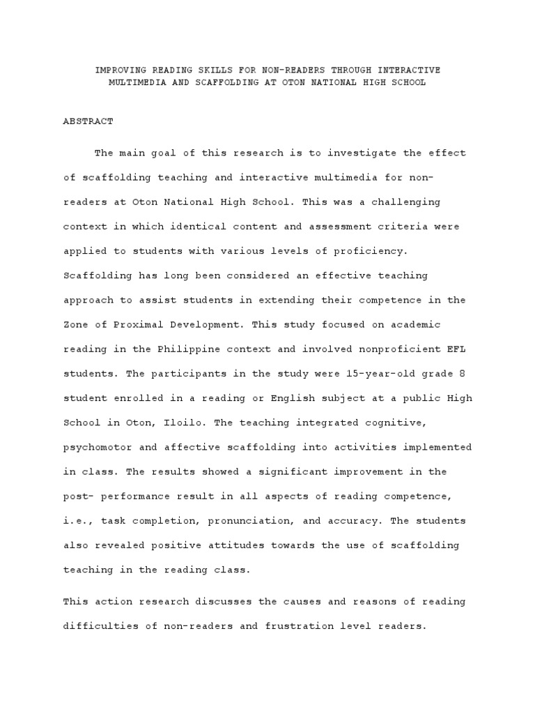 Scaffolding Pdf Data Qualitative Research