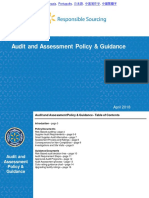 Audit Assessment Policy Guidance