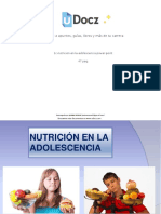 1c Nutricion en La Adolescencia Power Point 120456 Downloable 2237876