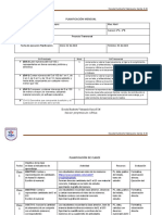 Planificación Abril Matemática