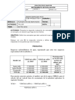 Ejercicio de Matriz BCG