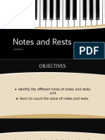 Notes and Rests