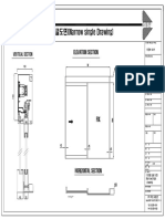 Narrow Automatic Door Drawing