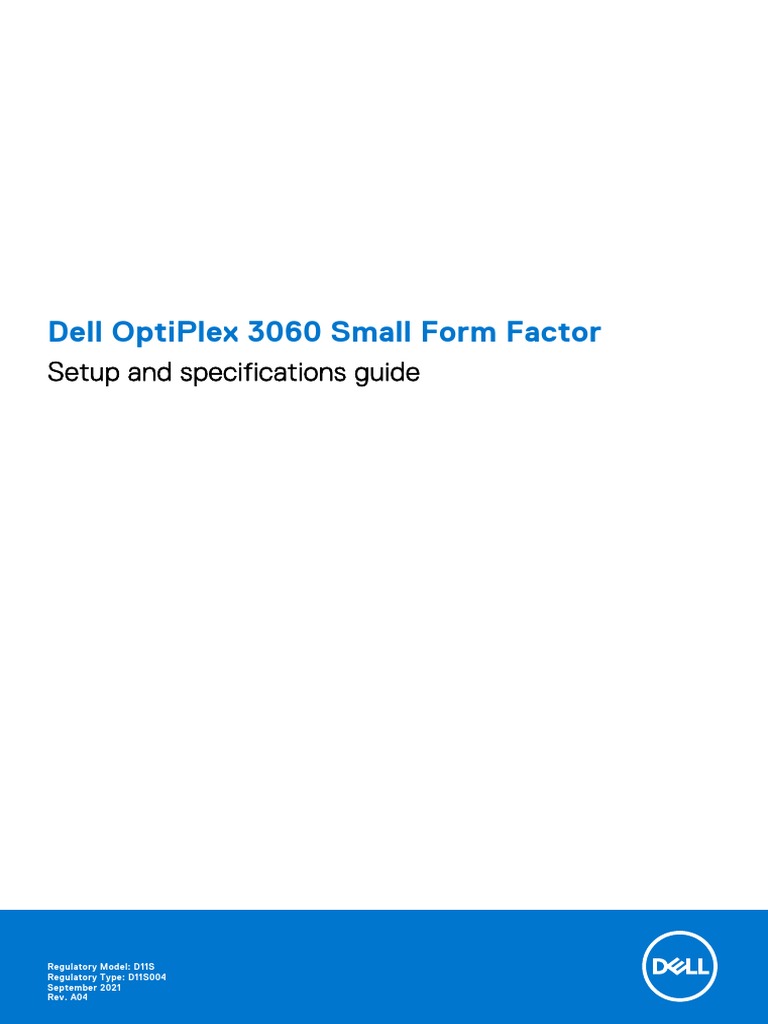 dell optiplex 3060 windows 10 installation