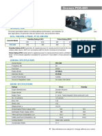 Doosan PDS-600 Datasheet