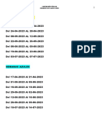 Contaduría Pública Horarios de Clases 2023-I