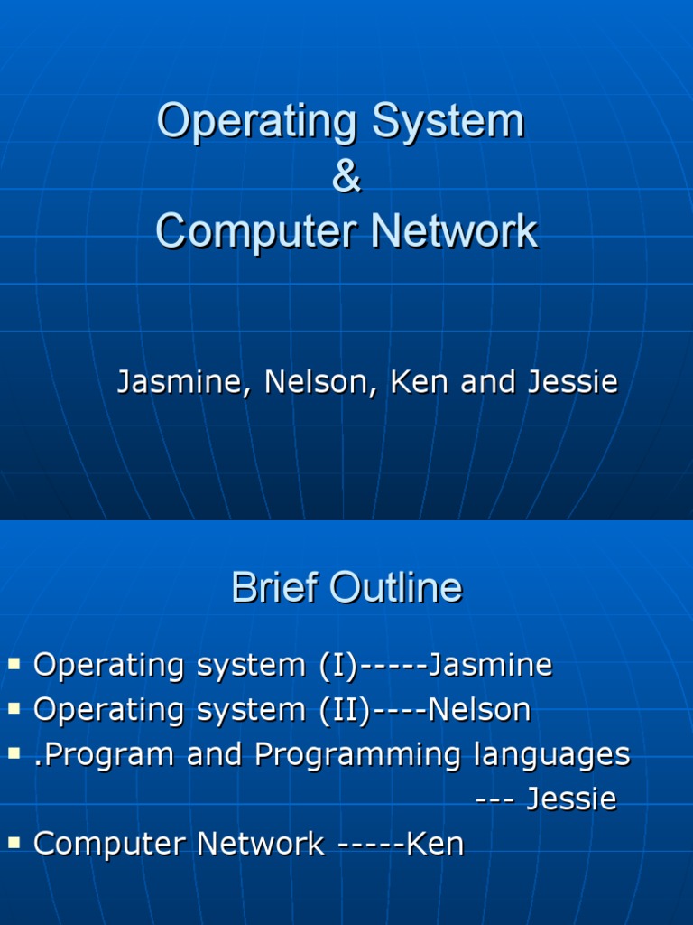 Operating System & Computer Network | PDF