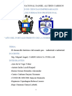 El Desarrollo Historico Del Mundo Preindustrial e Industrial