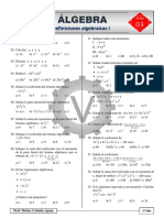 Definiciones Algebraicas I