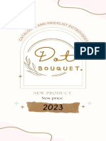 Pricelist Dotbouquet 2023