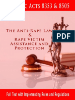 Booklet Primer RA8353 Anti Rape Act IRR
