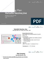 Marketing Plan Varicella Vaccine Live