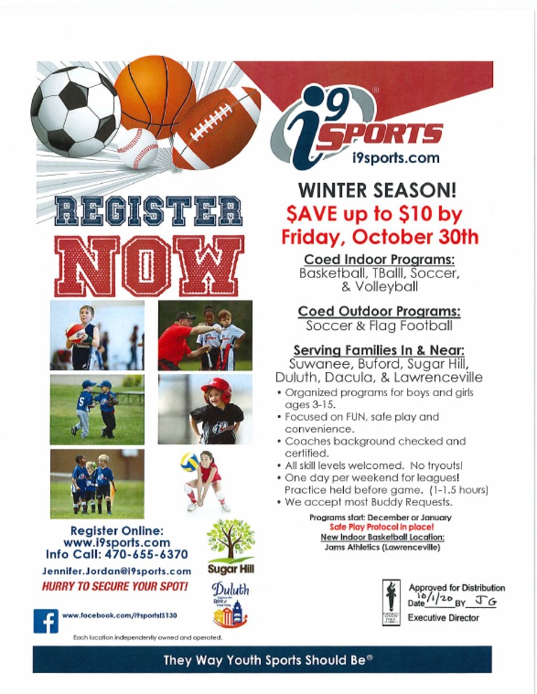 i9 Sports Winter Flyer (PDF) 2 PDF