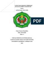 Kautsar Ramadhan Kelas A Hi 036 - Kti B. Indonesia Gempa Cianjur 2022