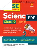 Arihant Science Class 10 CBSE 2021-22 (Arihant Publications)