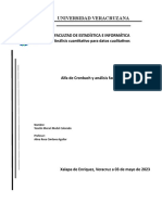 Alfa de Cronbach y Análisis Factorial - MedelMerari