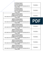 Cover Sampul Map