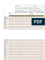 LISTA DE COTEJO Febrero