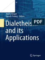 (Trends in Logic Vol. 52) Adam Rieger, Gareth Young - Dialetheism and Its Applications-Springer (2019)