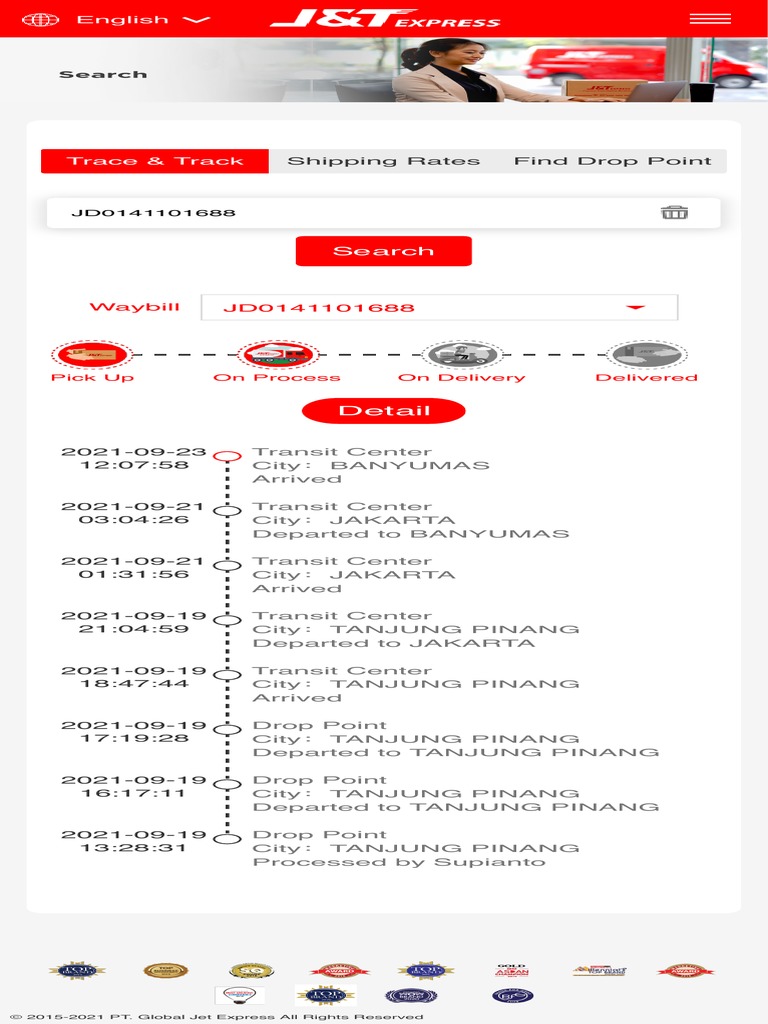 Trace & TrackJ&T Express Indonesia PDF