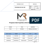 Programa General de Seguridad Salud y Medio Ambiente 2021