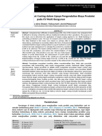 Analisis Penerapan Target Costing Dalam Upaya Peng