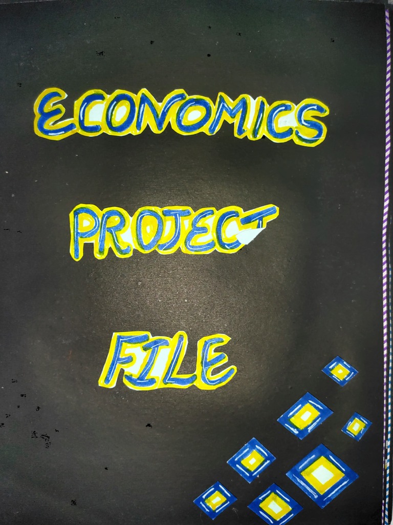 Economics Money and Banking Project XII PDF