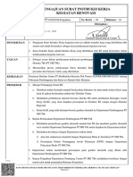 Pengajuan Surat Instruksi Kerja Kegiatan Renovasi (Rev.00, 2022)