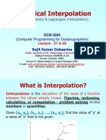 SKD 27&28 BSMRMU Lagrangian Interpolation