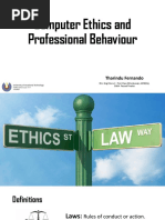 L01-Computer Ethics and Professional Behaviour