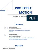 Projectile Motion and UAM