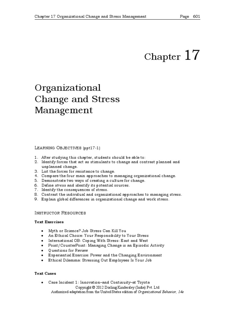 organizational-change-and-stress-management-earning-bjectives-pdf