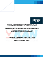 Panduan Aplikasi Si Mas Adi AL Dan ALIS LPK