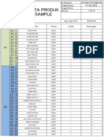 Tabel Sample