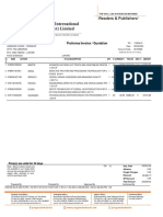 Proforma Invoice / Quotation: Price(s) Are Valid For 30 Days