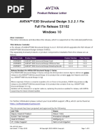 AVEVA™ E3D Structural Design 3.2.2.1 Fix Full Fix Release 53102 Windows 10