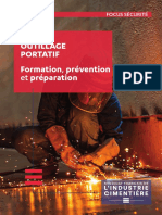 Outillage Portatif - Formation, Prévention, Préparation - Mai 2022