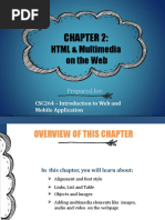 Chap 02a - HTML and Multimedia On The Web