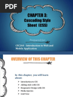 Chap 03 - Cascading Style Sheet (CSS)