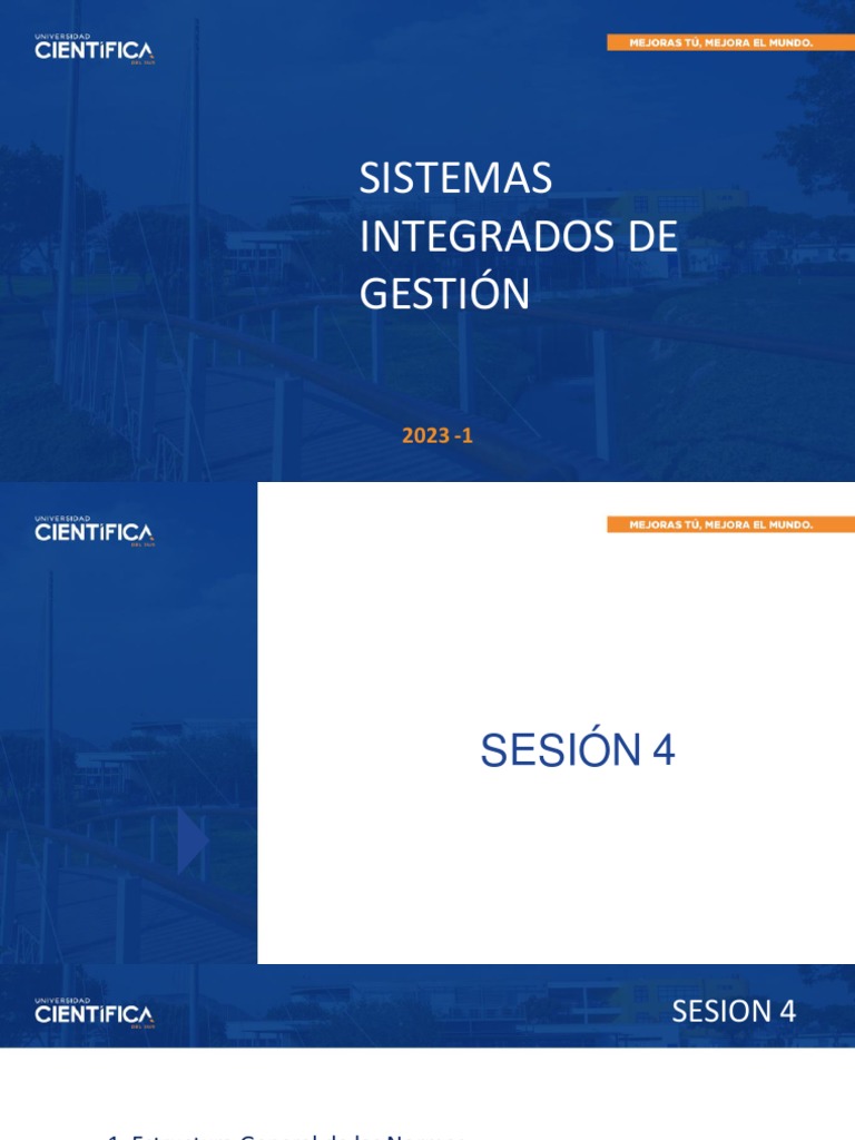 Sistemas Integrados Gestión - Sesión 4 | PDF