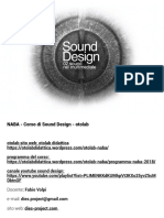 Lezione 02 Sound Design Nel Multimediale