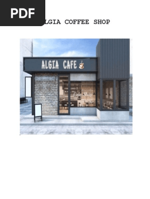 BUSINESS PLAN -ALGIA CAFE