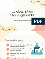 Bai Giang Ky Nang Lanh Dao