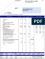 09-2021 Bulletin de Paie