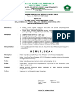 SK Pembagian Tugas Mengajar 2022 2023 SMT 2